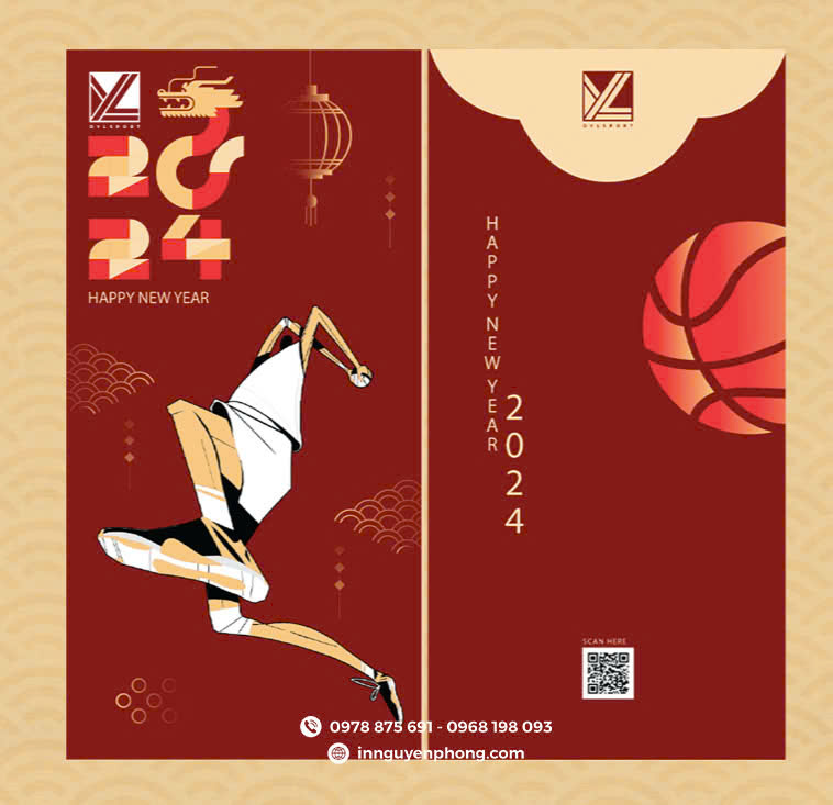 Thiết kế bao lì xì độc đáo ấn tượng